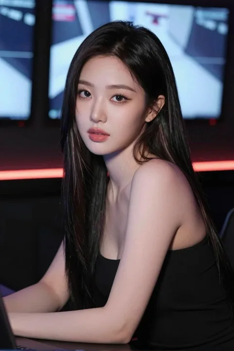Evening black dress — OurDream