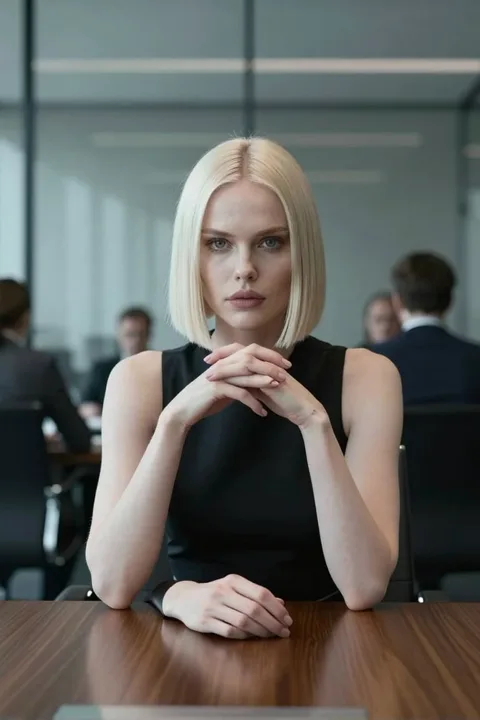 Boardroom blonde — OurDream